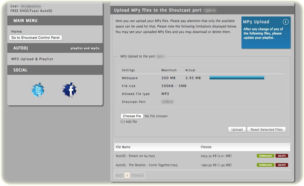 FREE SHOUTcast AutoDJ - Upload FREE SHOUTcast AutoDJ - Upload