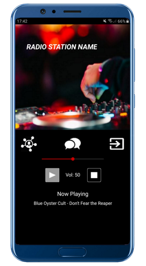 Icecast Free Android radio App