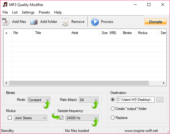 MP3 Quality Modifier
